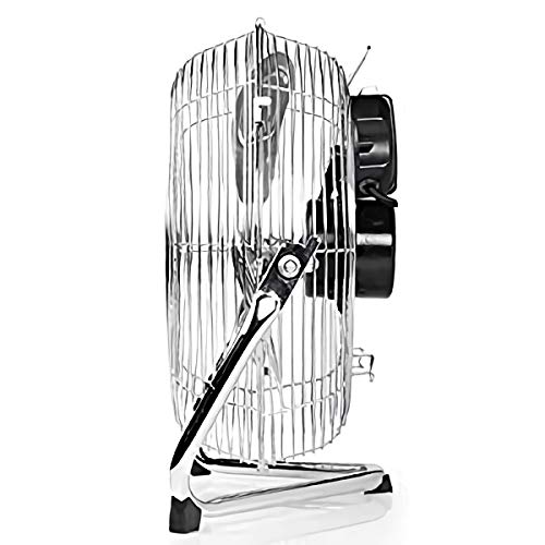 MPM MWP-04 Industrieller Bodenventilator Metallgehäuse, 3 Metallblätter 35cm, 3 Geschwindigkeiten, leistungsstarker, leiser Motor 60W