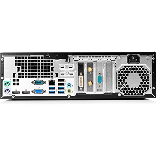 Hewlett Packard 1AJ64AW#ABD Desktop PC (AMD A10 PRO-8770, 500GB Festplatte, 8GB RAM, AMD Radeon R7, Win 7 Professional) Schwarz