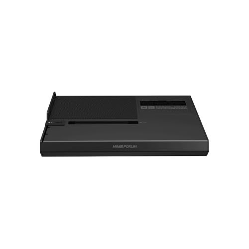 MINISFORUM DEG2 Thunderbolt 5 (80 Gbit/s, 140 W) und OCuLink eGPU-Erweiterungsdock, PCIe x16, mit M.2 NVMe-Steckplatz, unterstützt ATX/SFX-Netzteile
