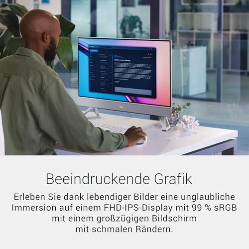 Dell 24 All-in-One PC- Intel Core i5-1334U, 16GB RAM, 512GB SSD
