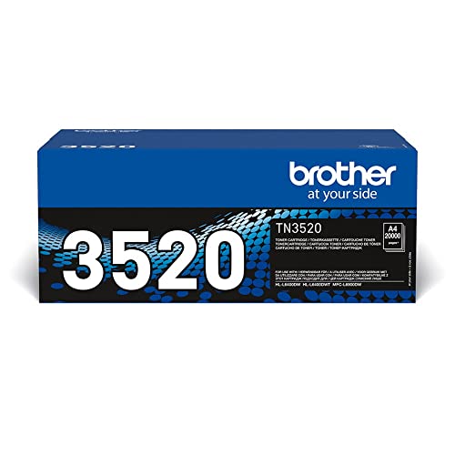 Brother Original Tonerkassette TN-3520 schwarz (für Brother HL-L6400DW, HL-L6400DWTT, MFC-L6900DW)