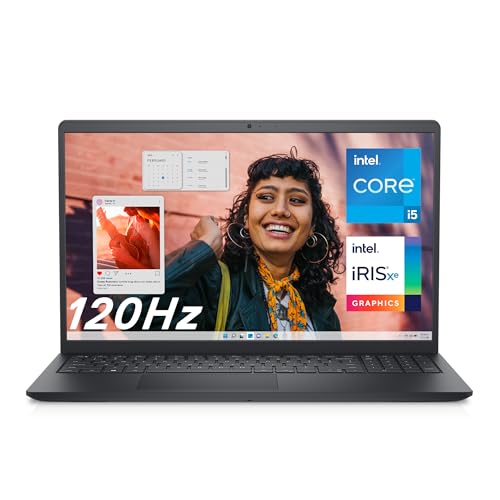 Dell Inspiron 15 3530 Laptop, 15.6 inch FHD (1920 x 1080) Display, 13th Generation Intel Core i5-1334U, Intel Iris Xe Graphics, 16GB RAM, 512GB, Windows 11 Home, Black