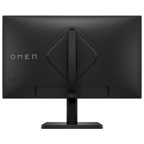HP Omen 24 Gaming Monitor - 24 Zoll Bildschirm, FHD Display, 165Hz, AMD FreeSync Premium, 1 ms Reaktionszeit, 2X HDMI 2.0, Display Port 1.4, Audioausgang, schwarz