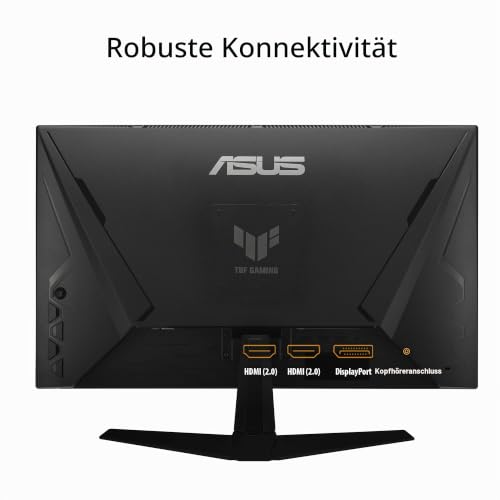 ASUS TUF Gaming VG249Q3A 24 Zoll Full HD Fast IPS 180 Hz Monitor | 1ms GtG, FreeSync Premium, Adaptive Sync, ELMB, GameFast Input, DisplayPort, HDMI, Lautsprecher