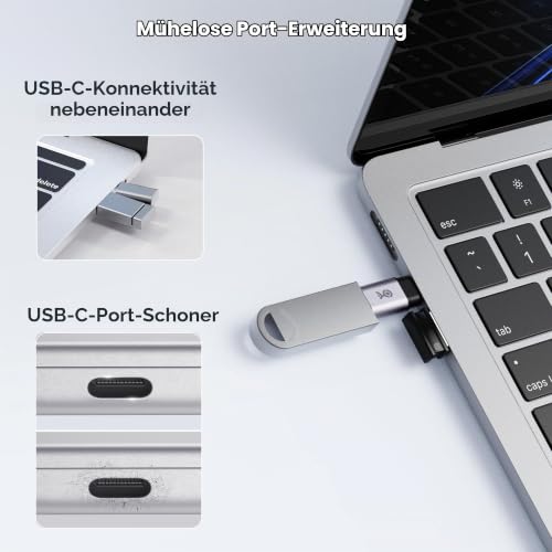 Cable Matters 2er-Pack 40Gbps 240W USB C Extender Adapter/USB C