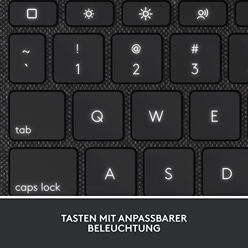 Logitech Combo Touch Case mit abnehmbarer Tastatur für iPad