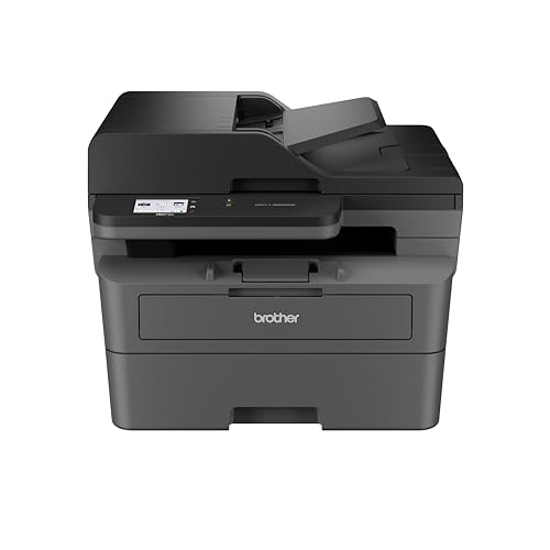 Brother MFC-L2860DWE, 4-in-1 S/W-Laserdrucker, EcoPro, 34 Seiten/Min. | EcoPro-Tonerabo-fähig, 50-Blatt-ADF, WLAN, LAN und USB, Starttoner für 700 Seiten