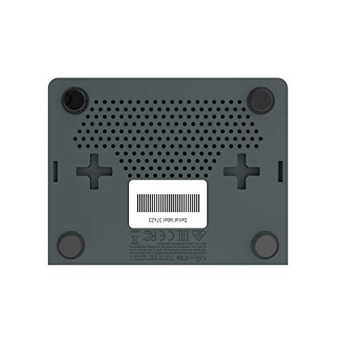 Mikrotik hEX S Ethernet-Router, 10, 100,1000 MBit/s, 10/100/1000Base-T(X), Schwarz, 256 MB, 11 W, DC