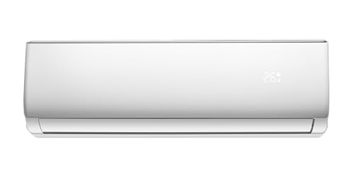 HANTECH Split Klimaanlage 9000 BTU 2,6 kW Inverter Set - Klimagerät mit App-Funktion zum Kühlen und Heizen – Modell Elegant (bis 30m²)