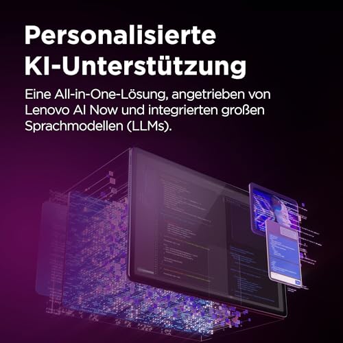 Lenovo Yoga Tab Plus Tablet AI 12,7" 16 GB 256 GB Android Seashell | 12.7 Zoll 3K Display | Qualcomm Snapdragon 8 | 16GB RAM | 256GB Speicher | Android 14 | WiFi7 + BT5.4 | Seashell | inkl.Stift