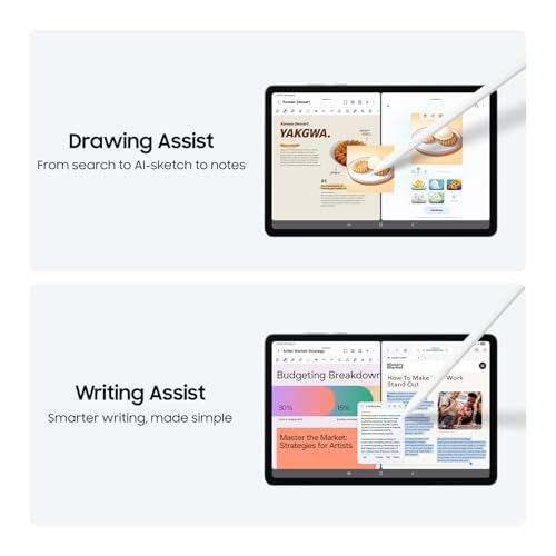 Samsung Galaxy Tab S11 (CAD-Version und Garantie) - Graphit, 128 GB, Android-Tablet mit 11 Zoll, Galaxy AI-Verbesserungen, AMOLED-Display mit 120 Hz, Dex-Modus, überarbeiteter S-Stift im Lieferumfang