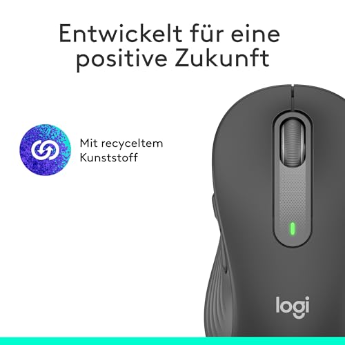 Logitech Signature M650 Kabellose Maus - für kleine bis mittelgroße Hände