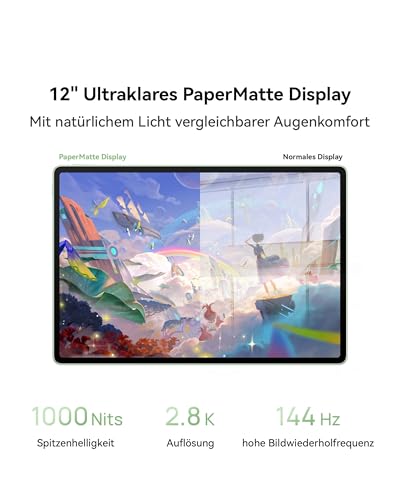HUAWEI MatePad 12 X 2025 Tablet, 12 + 256 GB, Tastatur & M-Pencil-Pro, Grün