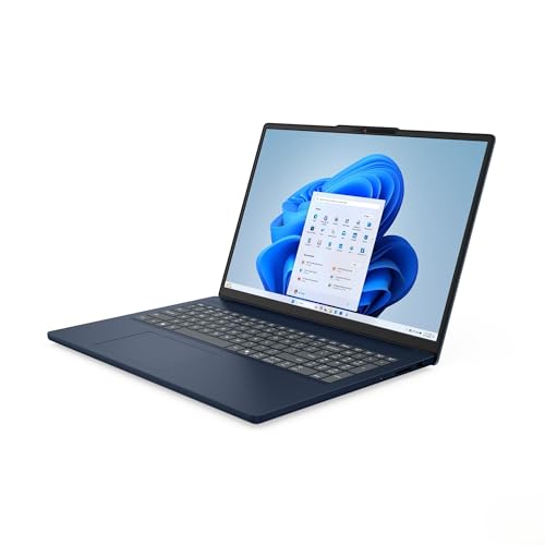Lenovo IdeaPad Slim 3 | Laptop | Ryzen 5 | 24GB | 1TB | 65W Netzteil | 16" WUXGA Display | AMD Ryzen 5 7535HS | 1TB SSD | 24GB RAM | AMD Radeon 660M Grafik | QWERTZ | Windows 11 | Blau