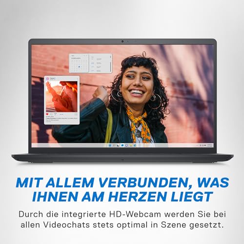 Dell Inspiron 15 3530 Laptop, 15.6 inch FHD (1920 x 1080) Display, 13th Generation Intel Core i5-1334U, Intel Iris Xe Graphics, 16GB RAM, 512GB, Windows 11 Home, Black