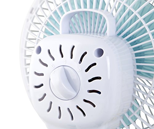 Orbegozo TF 0219 Tischventilator 2 in 1 mit Clip und Tischventilator, Leistung 8 W, 2 Geschwindigkeitsstufen, Durchmesser Propeller 15 cm
