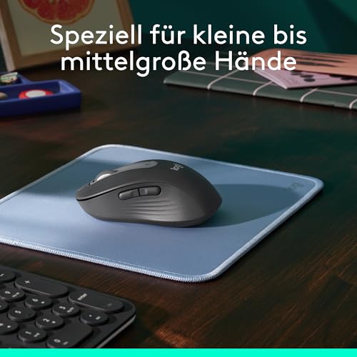 Logitech Signature M650 Kabellose Maus - für kleine bis mittelgroße Hände