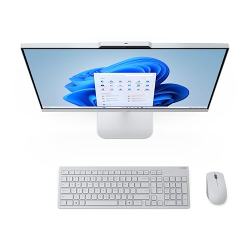 Lenovo IdeaCentre All-in-One A100 PC | 23.8" Full HD Display | Intel Core i3-N305 | 16GB RAM | 512GB SSD | Intel UHD Grafik | Win11 Home | QWERTZ | grau | inkl. Tastatur & Maus | 3 Monate Premium Care