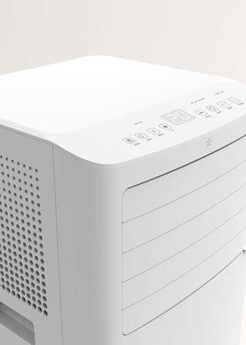 CREATE/SILKAIR DUAL CONNECT 12000/4-in-1-WLAN-Klimaanlage mit Wärmepumpe, 12000 BTU/Mit Befestigungsset für Schiebefenster, bis zu 26m², 56L, Zeitschaltuhr, 1350W