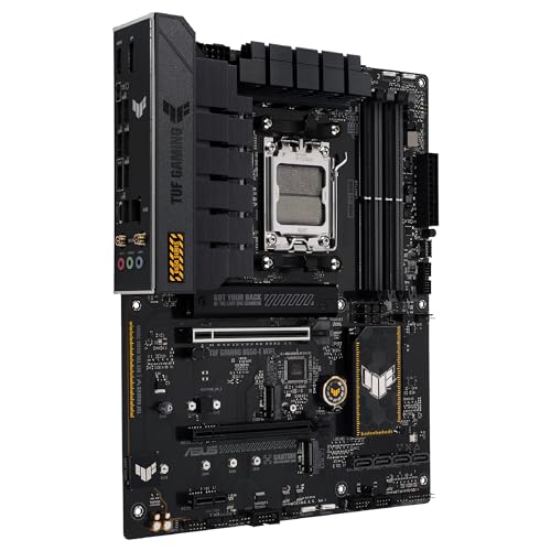 ASUS TUF Gaming B650-E WiFi Mainboard Sockel AMD AM5 | Ryzen 7000, ATX, PCIe 5.0, DDR5-Speicher, WiFi 6E, USB 3.2 Gen 2x2 Typ-C, Aura Sync