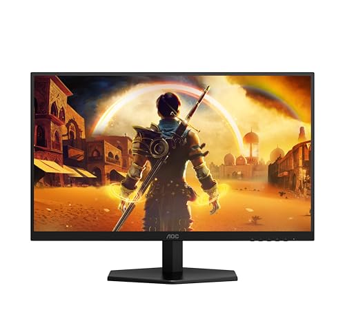 AOC Q27G42XE 27 Zoll WQHD Gaming Monitor, 180Hz, Fast IPS Panel, 1ms GtG, HDR10, G-Sync Compatible, Lautsprecher,(2560x1440 HDMI 2X 2.0 DP 1x 1.4) Schwarz