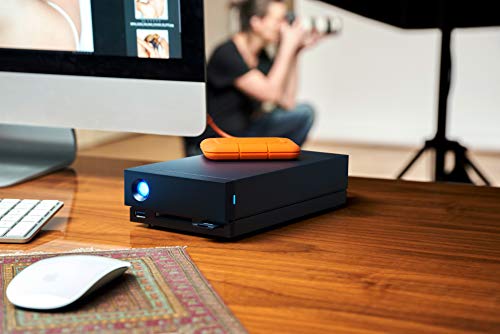 LaCie Rugged SSD externe SSD 1TB, 2.5 Zoll, PC & Mac, inkl. USB-C w/o USB-A Kabel, inkl. Rescue Service (STHR1000800)