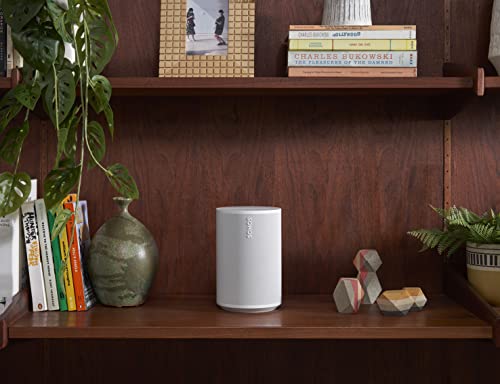 Sonos Era 100 | Smart Speaker mit WLAN, Bluetooth, kompatibel mit Amazon Alexa - Weiß