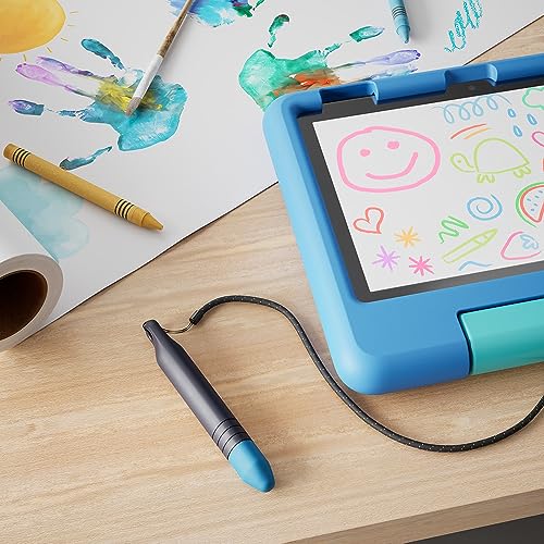 Kinderfreundlicher Tablet-Eingabestift mit Halteband von Amazon, 2er-Pack