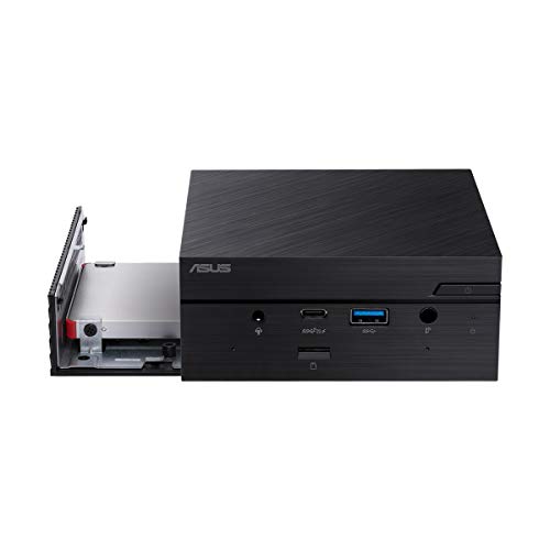 ASUS Mini PC PN50-B5329ZDE1 Mini-PC (AMD Ryzen 5 4500U, 8 GB DDR4, 256 GB SSD M.2, Radeon Vega Graphics, Windows 10 Pro) Schwarz