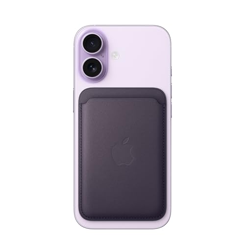 Apple iPhone Feingewebe Wallet mit MagSafe – Schwarz ​​​​​​​