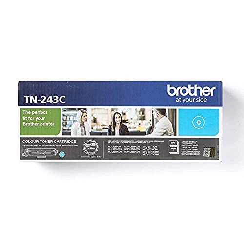 Brother Original Jumbo-Tonerkassette TN-247Y Gelb & TN-243C Tonerkassette DCP-L3510CDW/-L3550CDW, HL-L3210CW/-L3230CDW/-L3270CDW, MFC-L3710CW/-L3730CDN/-L3750CDW/-L3770CDW Cyan