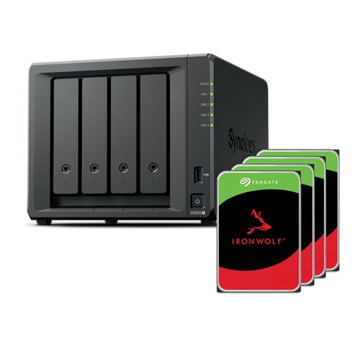 Synology DS925+ Bundle 32TB Seagate (Ironwolf 4X 8TB) 4Bay Desktop NAS, 2.5GbE-Ports, 4GB RAM