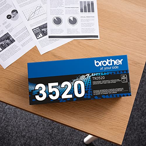 Brother Original Tonerkassette TN-3520 schwarz (für Brother HL-L6400DW, HL-L6400DWTT, MFC-L6900DW)