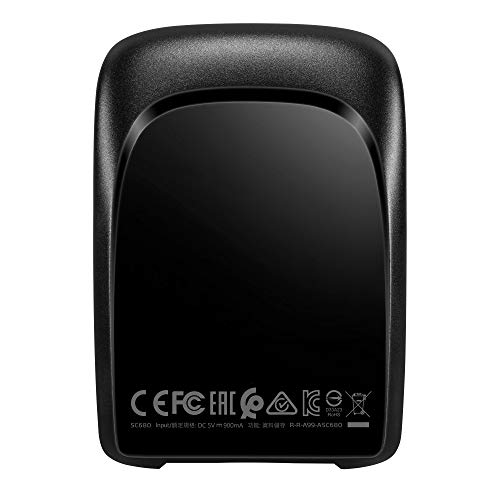 ADATA SC680 - 480 GB, externe Solid-State-Drive mit USB 3.2 Gen.2 Typ-C, 2.5 Zoll, schwarz, 480GB, ASC680-480GU32G2-CBK