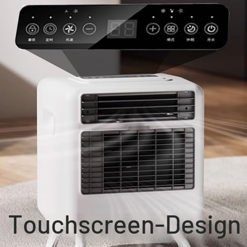 Home Essentials, tragbare Klimaanlage mit 14.000 BTU – Jet-Style-Design, energieeffizient, Touchpanel für die Kühlung zu Hause und im Büro