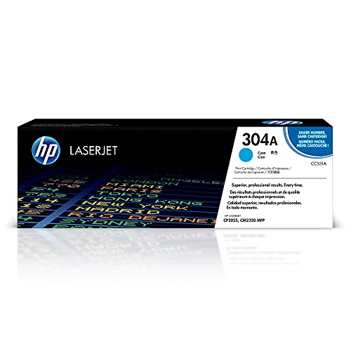 HP 304A Cyan Original LaserJet Tonerkartusche