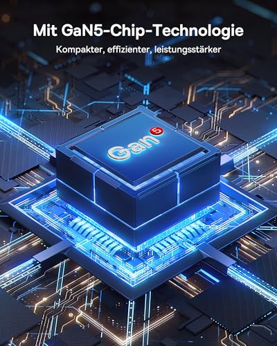 Baseus USB C Ladegerät 65W 3-Ports USB C Netzteil PD Ladegerät mit PPS, GaN Schnellladegerät kompatibel mit MacBook Pro/Air, iPad Pro, Steam Deck, iPhone 16-12 Serie, Galaxy S24 Ultra-S20, Pixel usw