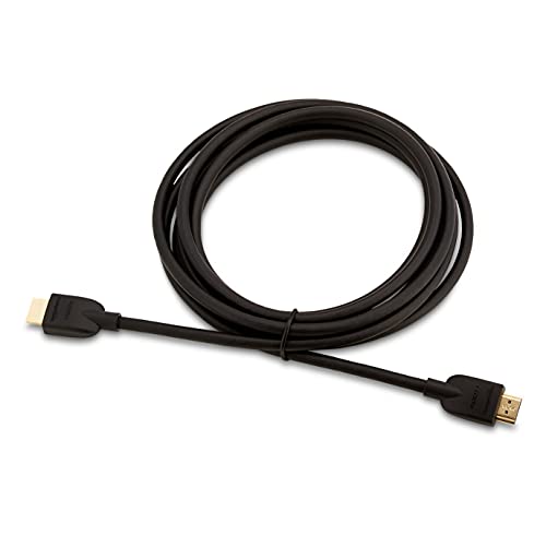 Amazon Basics High-Speed-HDMI-A - HDMI-A Kabel, CL3-zertifiziert, Standard 2.0, 3 m, schwarz