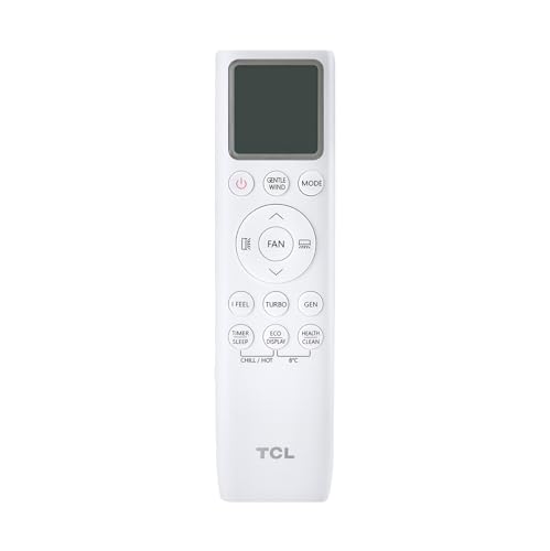 TCL Multisplit Klimaanlage Wandgerät 3 x 3,4 kW 12000 BTU + 32000 BTU Außeneinheit App + Fernbedienung für Räume bis zu je 45m²