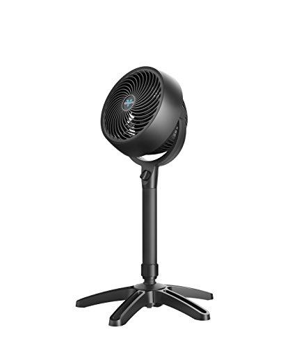 Vornado 683 Standventilator - Standlüfter Höhenverstellbar 42W mit 3 Stufen - Flüsterleise - Schwarz - 23m Reichweite