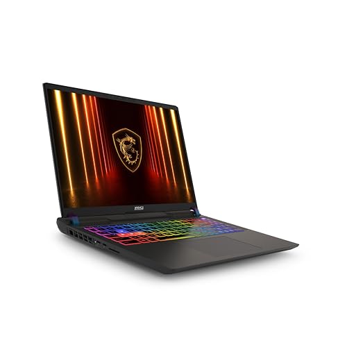 MSI Vector 16 HX AI A2XWHG-426IT, Gaming Notebook 16 Zoll QHD+ 240 Hz, Intel Core Ultra 9 275HX, Nvidia RTX 5070 Ti 12 GB GDDR7, 1TB PCIe4, 32 GB RAM DDR5 6400 MHz, WiFi 7, Win 11 Home [Layout und