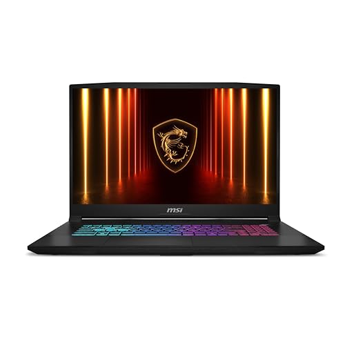 msi Katana 17 HX B14WGK-018IT, Notebook Gaming 17,3 Zoll QHD 240 Hz, Intel i7-14650HX, Nvidia RTX 5070 8 GB GDDR7, 16 GB DDR5, 1 TB SSD PCIe4, WiFi 6E, Win 11 Home [Layout und Garantie Italienisch]