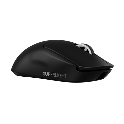 Logitech G PRO X SUPERLIGHT 2 SE kabellose Gaming-Maus | 60g Pro-Grade-Maus, 5 programmierbare Tasten, 44K-DPI-Sensor, 8.000 Hz Signalrate, USB-C-Ladefunktion, PC/Mac - Schwarz