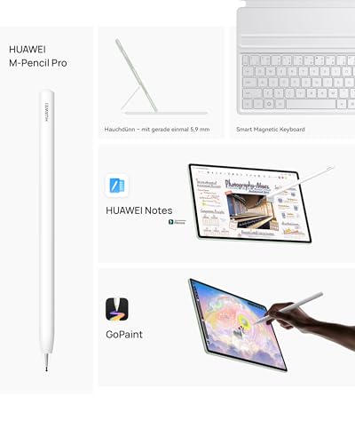 HUAWEI MatePad 12 X 2025 Tablet, 12 + 256 GB, Tastatur & M-Pencil-Pro, Grün