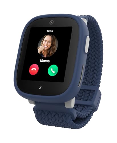 XPLORA X6 Play Telefon Uhr für Kinder 4G - GPS, SOS, Anrufe | Anrufe, Nachrichten, Schulmodus, SOS-Funktion, GPS, Kamera, Schrittzähler, wasserdichte - 2 Jahre Garantie (BLAU)