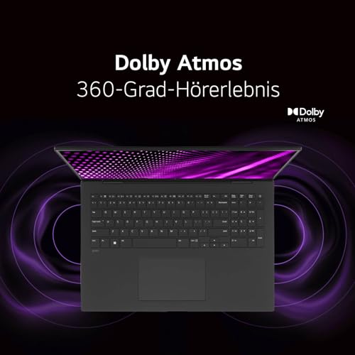 LG Gram 17 Zoll Laptop mit Intel Core Ultra 7, 32GB RAM, 2TB SSD, Windows 11, 16:10 IPS-Display, 17Z90S-G.AD7CG – Grau