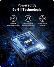 100W USB C Ladegerät, Anker 736 Charger (Nano II) Schnellladegerät, 3-Port USB C