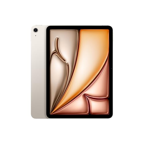 Apple 11" iPad Air (M4): Liquid Retina Display, 128 GB, 12 MP Front‑/Rückkamera, WLAN 7 mit Apple N1, Touch ID, Batterie für den ganzen Tag – Polarstern