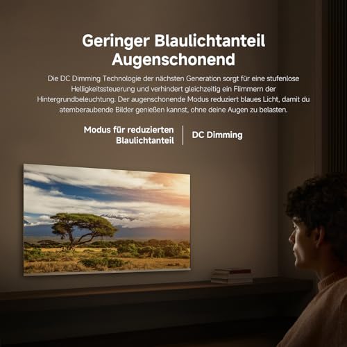 Xiaomi TV F 55 Zoll 2025, 4K UHD Smart TV, Fire OS8, HDR10, L55MB-FAEU | Triple Tuner DVB-C/S/S2/T/T2, 60Hz with 120Hz Game Boost Mode, Voice Control with Alexa