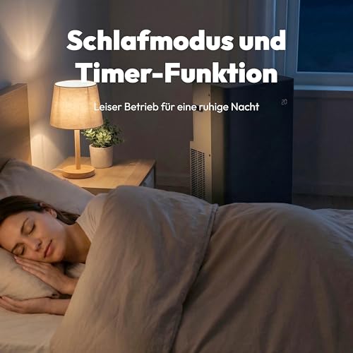 MEDION Smarte Mobile Klimaanlage mit Abluftschlauch P1202 (12000 BTU, mobil, inkl. Fensterabdichtung, bis 42m², 3in1 Kühlen Entfeuchten Ventilieren, App- und Sprachsteuerung, Schlafmodus